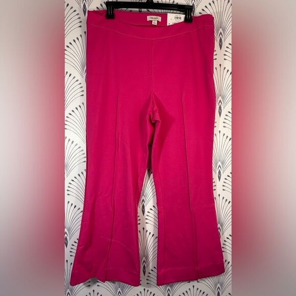 Barbie pink kick flare cropped pants - Picture 5 of 5
